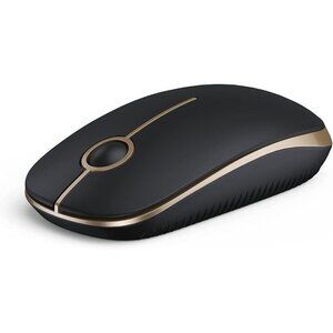 ✨ Mouse Wireless 2.4G Slim Portable Computer with Nano Silent Optical Laptop